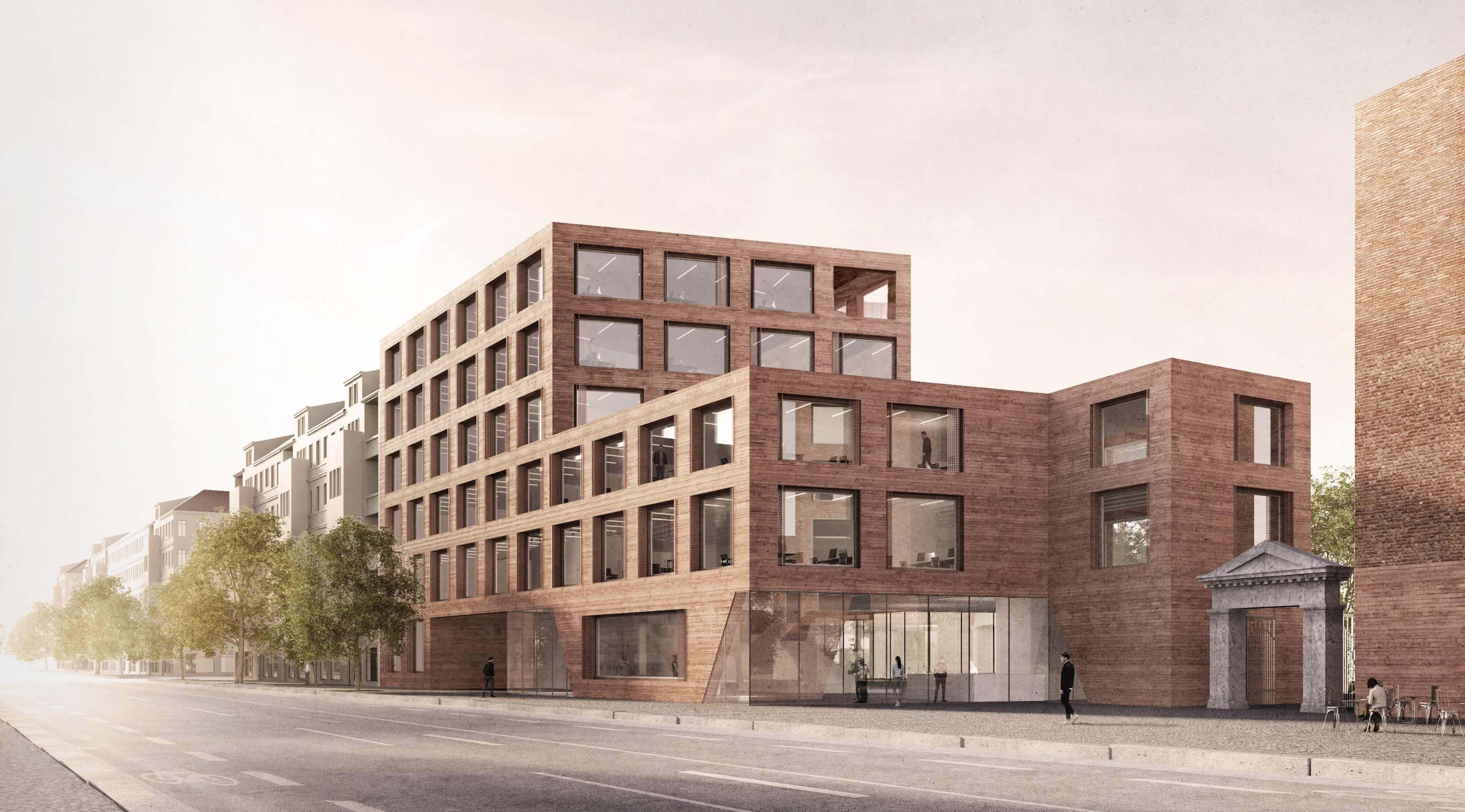 Entwurf AFF Architekten, Rendering © Studio Grauwald Entwurf AFF Architekten, Rendering © Studio Grauwald